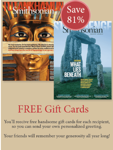 Subscribe to Smithsonian Magazine | Give a Gift
